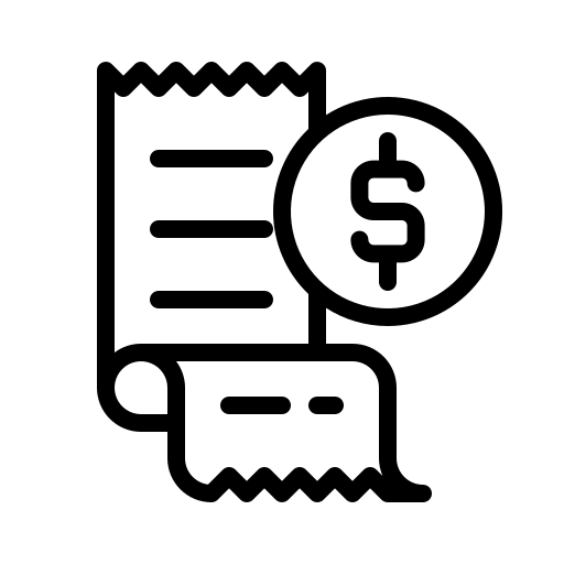 Unpaid invoice recovery icon