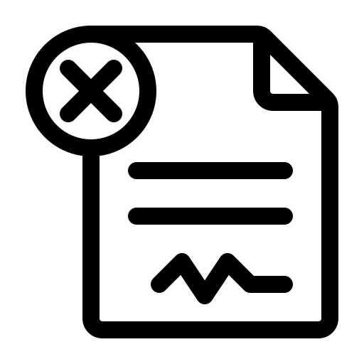 Contract disputes icon