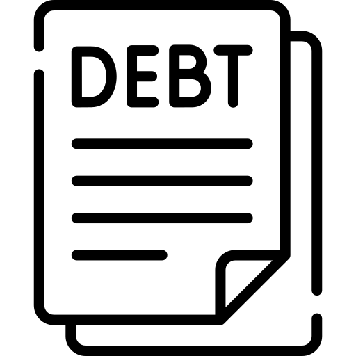 Debt dispute icon