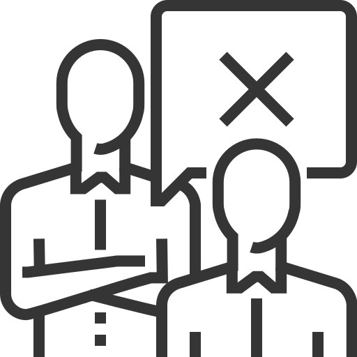 Disciplinary and grievance procedures icon